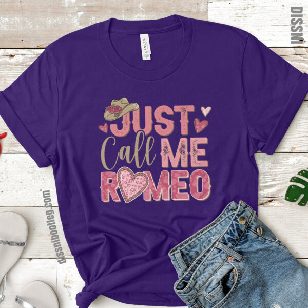 howdy valetine just call me romeo purple